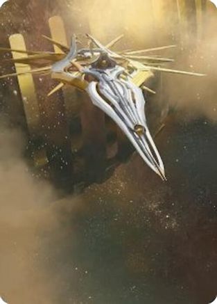 Image of Dawnsire, Sunstar Dreadnought Art Card [Edge of Eternities Art Series]