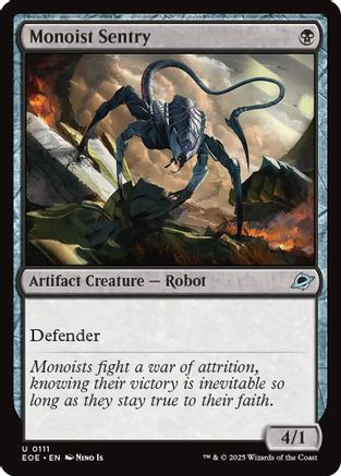 Image of Monoist Sentry [Edge of Eternities]