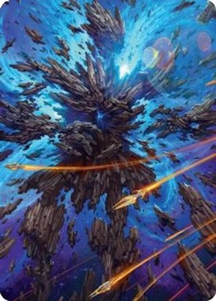 Image of Celestial Colonnade Art Card [Edge of Eternities Art Series]