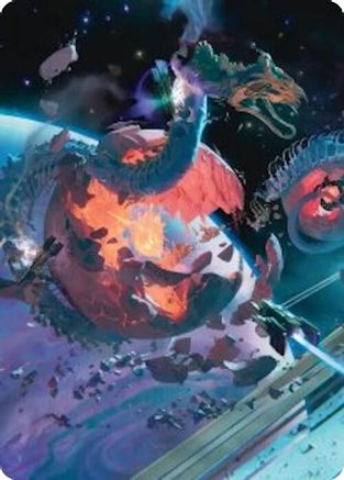 Image of Scavenger Grounds Art Card (47/54) [Edge of Eternities Art Series]