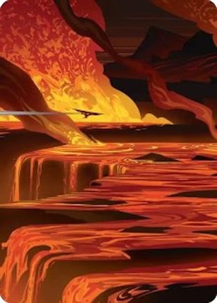 Image of Blast Zone Art Card [Edge of Eternities Art Series]