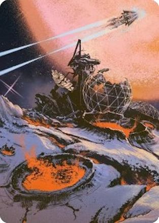 Image of Petrified Field Art Card [Edge of Eternities Art Series]