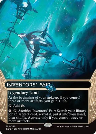 Image of Inventors' Fair (0021) (Borderless) [Edge of Eternities: Stellar Sights]