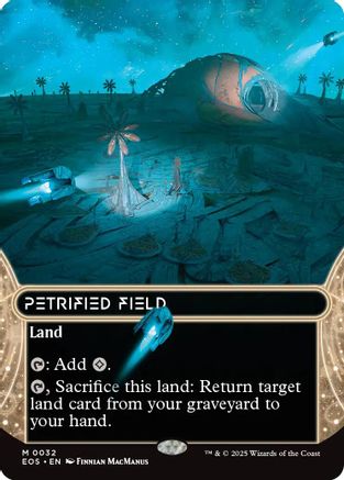 Image of Petrified Field (0032) (Borderless) [Edge of Eternities: Stellar Sights]