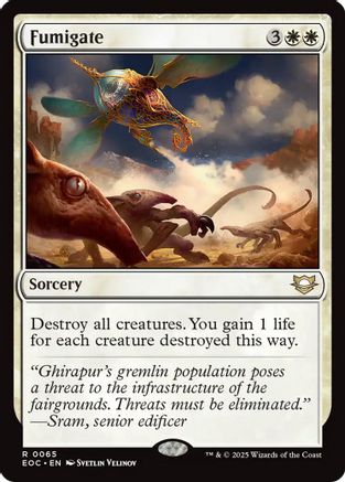 Image of Fumigate [Edge of Eternities Commander]