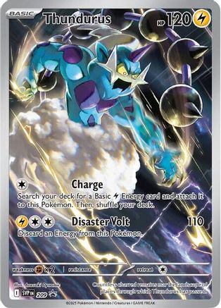 Image of Thundurus (209) [Scarlet & Violet: Black Star Promos]