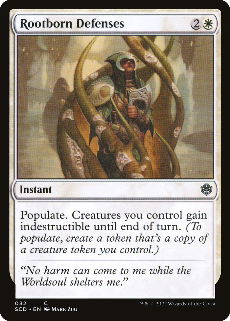 Image of Rootborn Defenses [Starter Commander Decks]