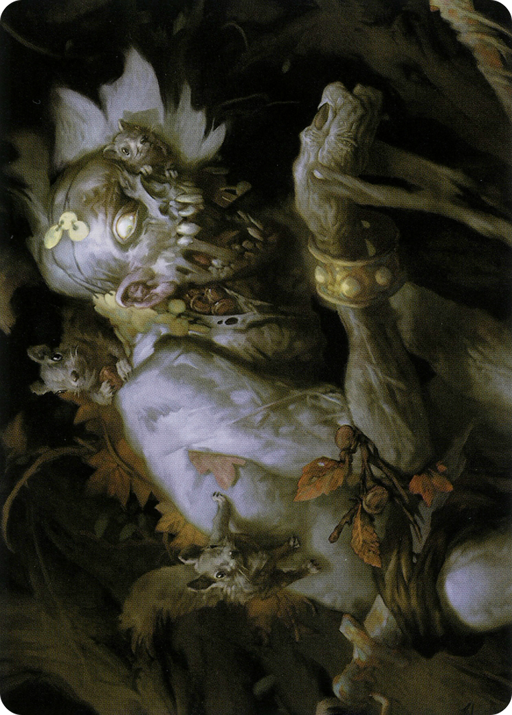 Image of Nested Shambler Art Card [Modern Horizons 2 Art Series]