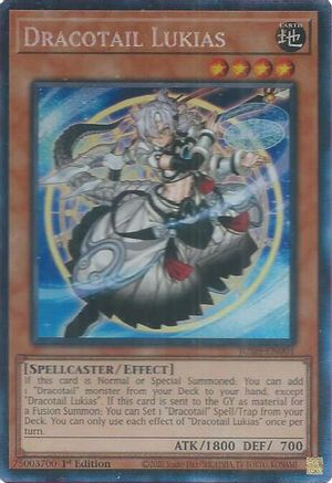 Image of Dracotail Lukias (CR) [JUSH-EN001] Collector's Rare