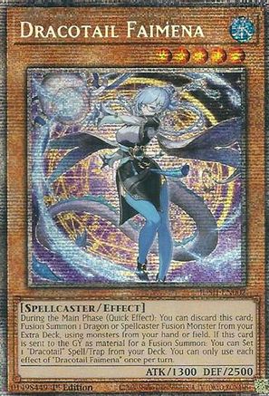 Image of Dracotail Faimena (Starlight Rare) [JUSH-EN002] Starlight Rare