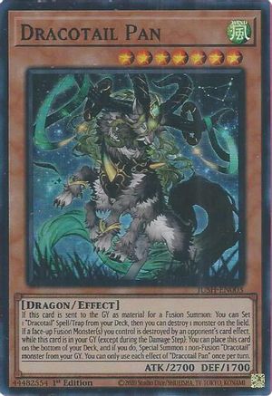 Image of Dracotail Pan (Super Rare) [JUSH-EN003] Super Rare
