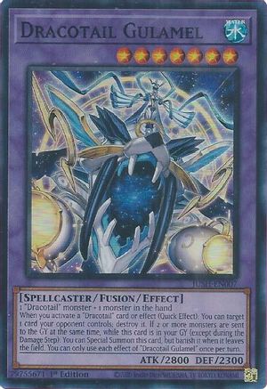 Image of Dracotail Gulamel (Super Rare) [JUSH-EN007] Super Rare