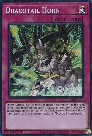 Image of Dracotail Horn (Super Rare) [JUSH-EN010] Super Rare