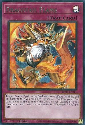 Image of Dracotail Flame [JUSH-EN011] Rare