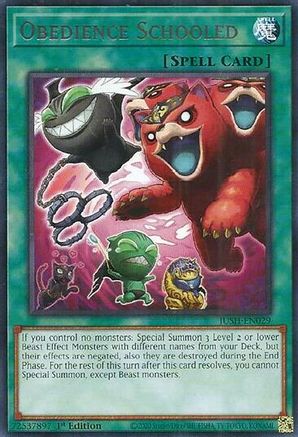 Image of Obedience Schooled [JUSH-EN029] Rare