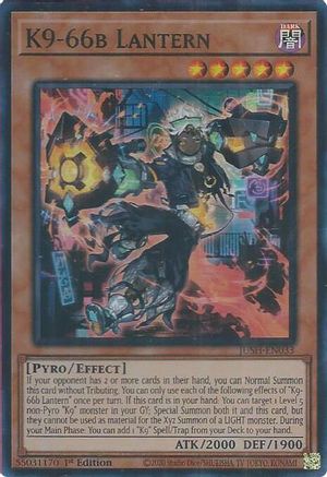 Image of K9-66b Lantern [JUSH-EN033] Super Rare