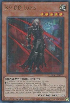 Image of K9-00 Lupis [JUSH-EN034] Ultra Rare