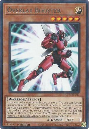 Image of Overlay Booster [JUSH-EN042] Rare