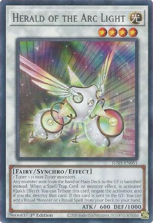 Image of Herald of the Arc Light [JUSH-EN051] Rare