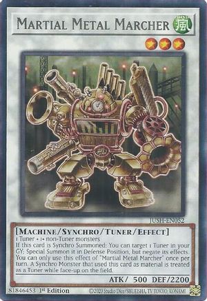 Image of Martial Metal Marcher [JUSH-EN052] Rare