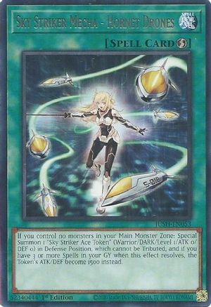 Image of Sky Striker Mecha - Hornet Drones [JUSH-EN053] Rare