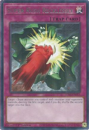 Image of Super Rush Recklessly [JUSH-EN055] Rare