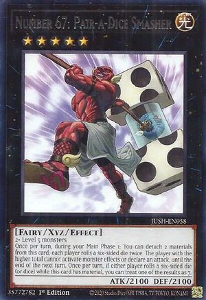 Image of Number 67: Pair-a-Dice Smasher [JUSH-EN058] Rare