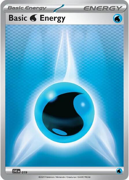 Image of Basic Water Energy (019) [Scarlet & Violet: Black Bolt]