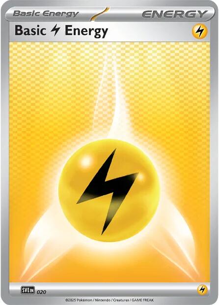 Image of Basic Lightning Energy (020) [Scarlet & Violet: Black Bolt]