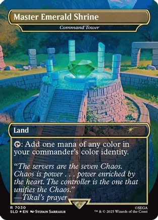 Image of Master Emerald Shrine - Command Tower (7030) [Secret Lair Drop Series]