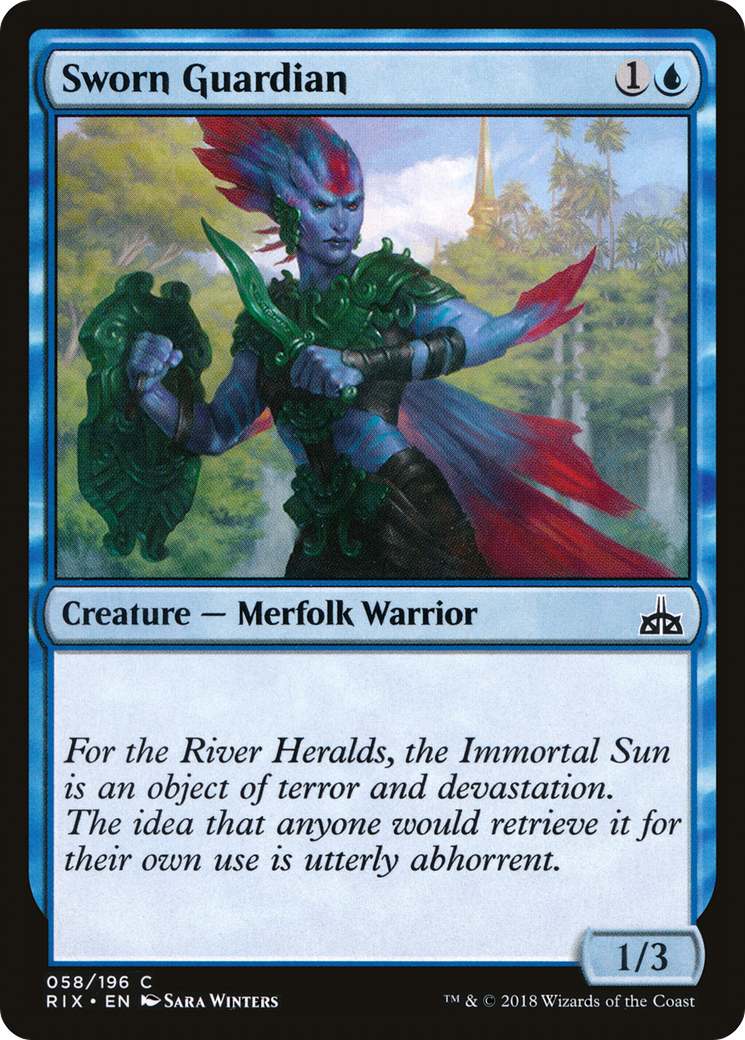 Image of Sworn Guardian [Rivals of Ixalan]