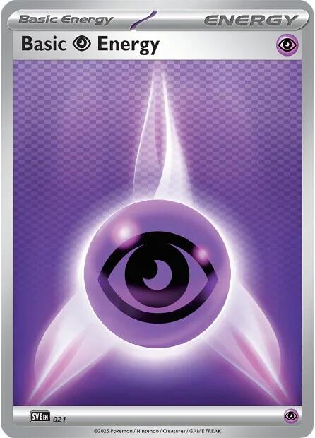Image of Basic Psychic Energy (021) [Scarlet & Violet: Black Bolt]