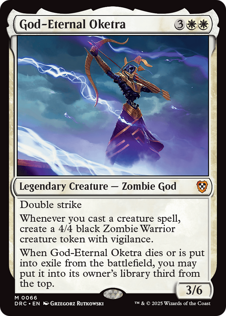 Image of God-Eternal Oketra [Aetherdrift Commander]