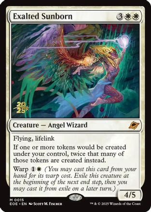 Image of Exalted Sunborn [Edge of Eternities Prerelease Promos]