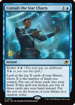 Image of Consult the Star Charts [Edge of Eternities Prerelease Promos]