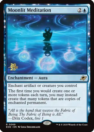 Image of Moonlit Meditation [Edge of Eternities Prerelease Promos]