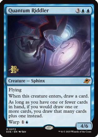 Image of Quantum Riddler [Edge of Eternities Prerelease Promos]