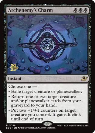 Image of Archenemy's Charm [Edge of Eternities Prerelease Promos]