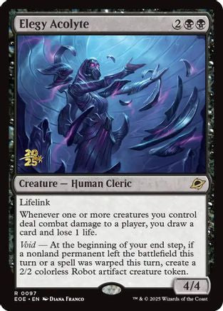 Image of Elegy Acolyte [Edge of Eternities Prerelease Promos]