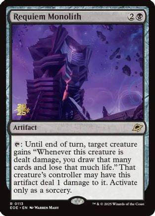 Image of Requiem Monolith [Edge of Eternities Prerelease Promos]