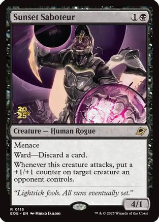 Image of Sunset Saboteur [Edge of Eternities Prerelease Promos]
