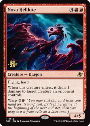 Image of Nova Hellkite [Edge of Eternities Prerelease Promos]