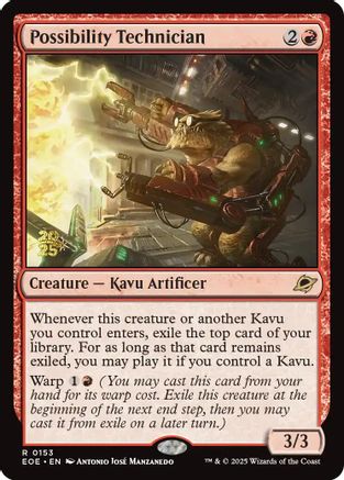 Image of Possibility Technician [Edge of Eternities Prerelease Promos]