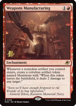 Image of Weapons Manufacturing [Edge of Eternities Prerelease Promos]