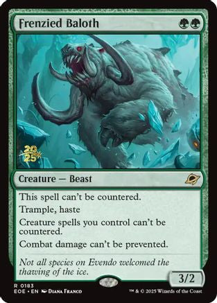 Image of Frenzied Baloth [Edge of Eternities Prerelease Promos]