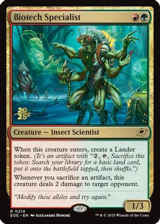 Image of Biotech Specialist [Edge of Eternities Prerelease Promos]