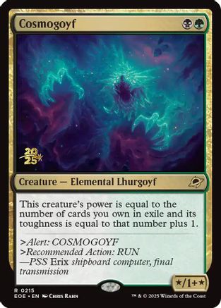Image of Cosmogoyf [Edge of Eternities Prerelease Promos]