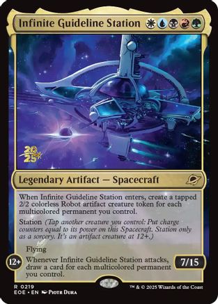 Image of Infinite Guideline Station [Edge of Eternities Prerelease Promos]