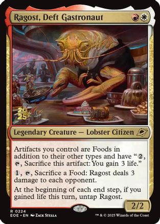 Image of Ragost, Deft Gastronaut [Edge of Eternities Prerelease Promos]