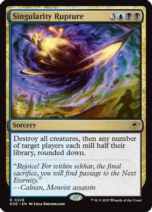 Image of Singularity Rupture [Edge of Eternities Prerelease Promos]